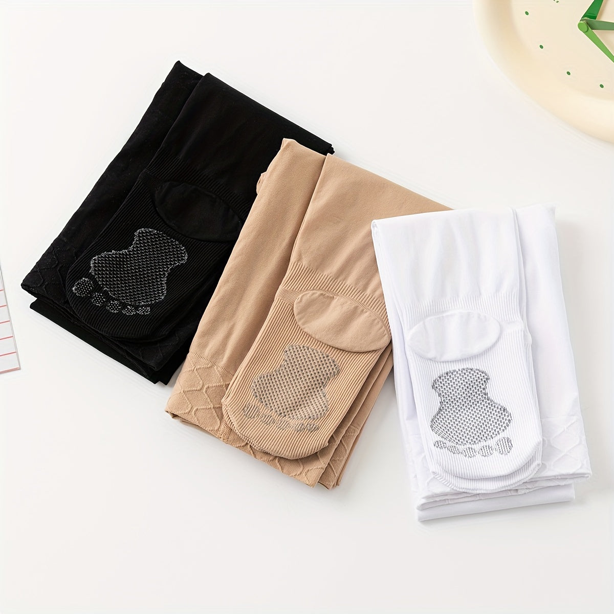 3 Pairs Ballet Tights For Girl's Knitted Soft Dance Pants