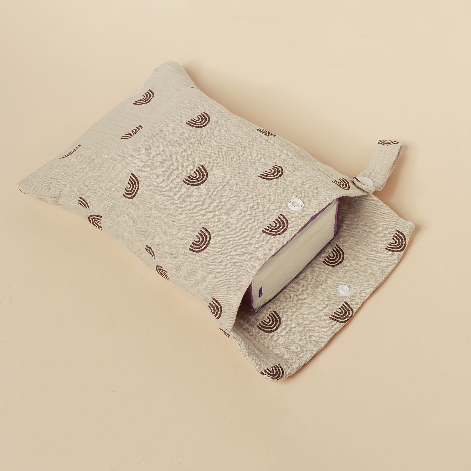 Polyester Diaper Storage Bag Hanging Organizer for Travel and Home