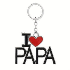 Key Buckle I LOVE MOM OR DAD For Gift