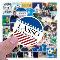 Soccer Coach Stickers 50pcs Waterproof Decals for Children Teens Girls