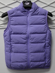 Women's Slim Down Vest Stand Collar Winter Layering