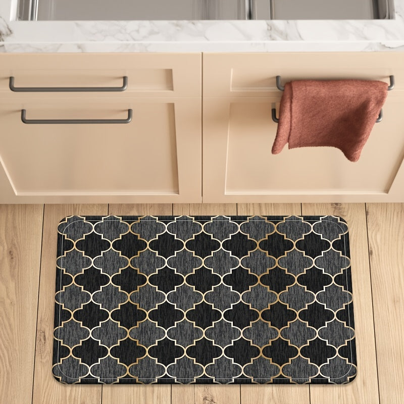 Geometric Print Moroccan Area Rugs Long Carpets Anti-slip Mat Room Decoration