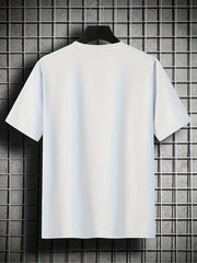 Silly Goose Print Men's Graphic Tee for Summer
