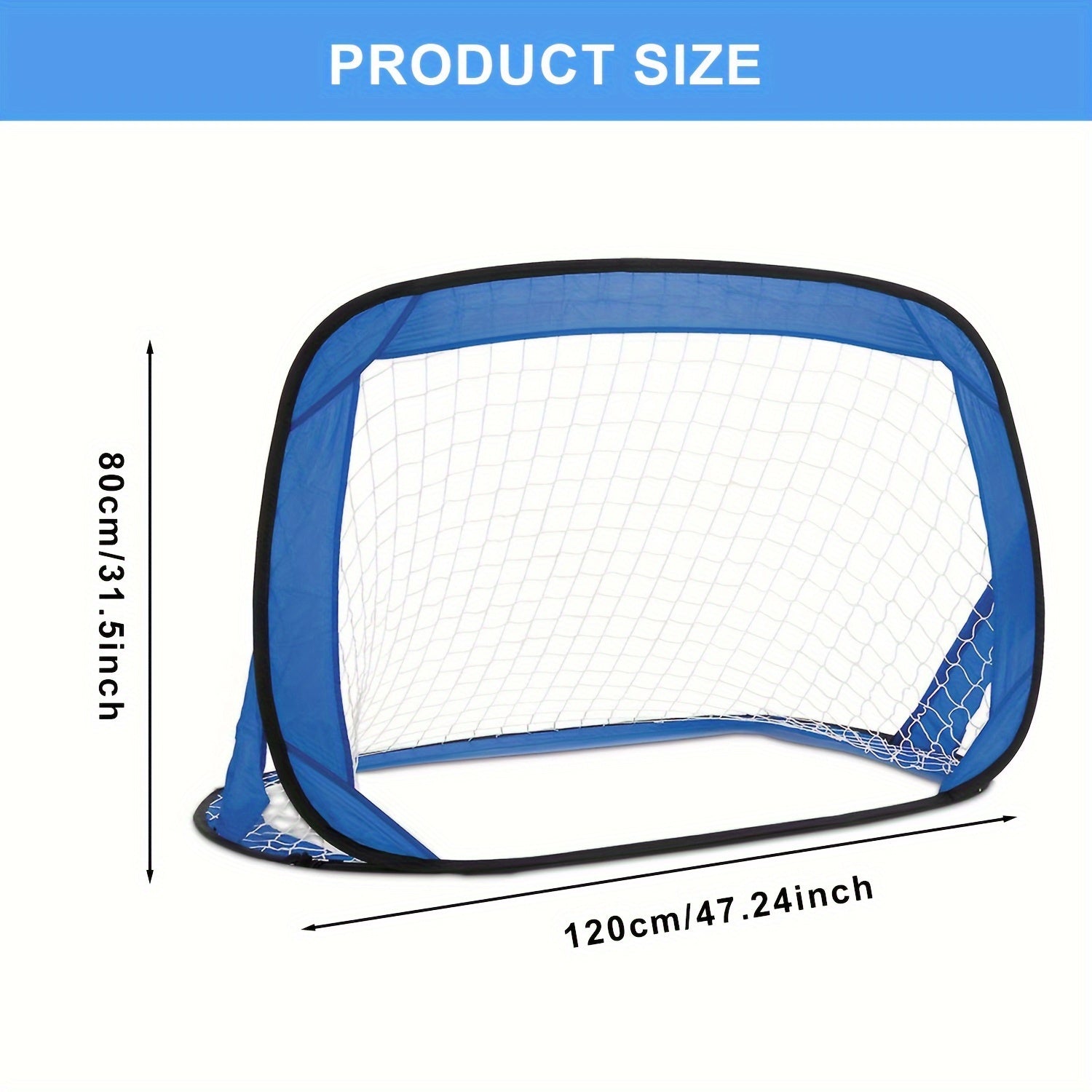 Portable Pop Up Soccer Goal Net for Backyard