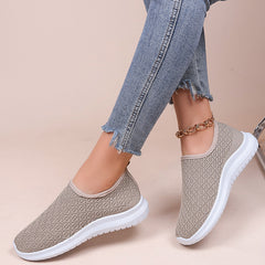 Women's Breathable Mesh Slip On Shoes - Lightweight