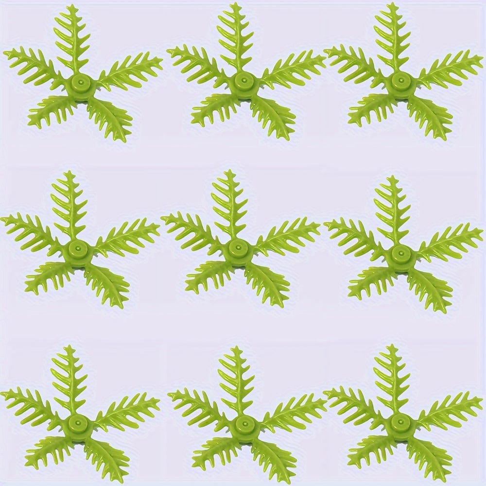 Coconut Tree Leaves Building Block Set - Educational Toy for Ages 8-12