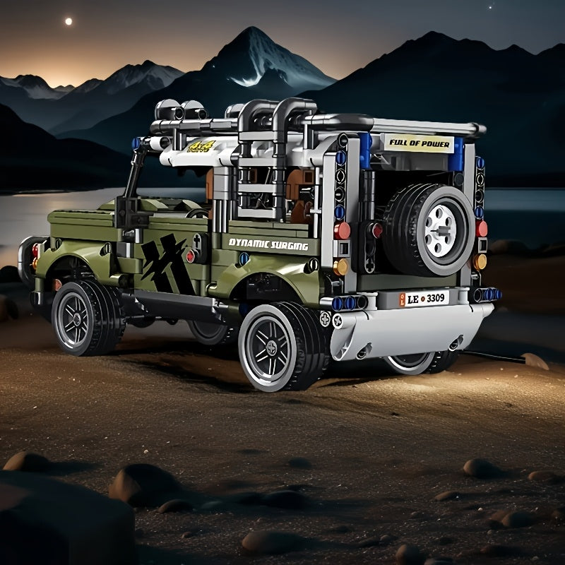 Particle Off Road Vehicle Block Set - Classic SUV Model