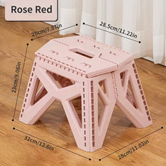 Outdoor Plastic Folding Stool Portable Stool Camping Fishing Stool