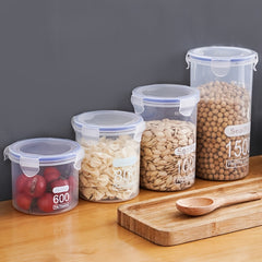 Plastic Grain Storage Box Food Storage Jar Airtight Container