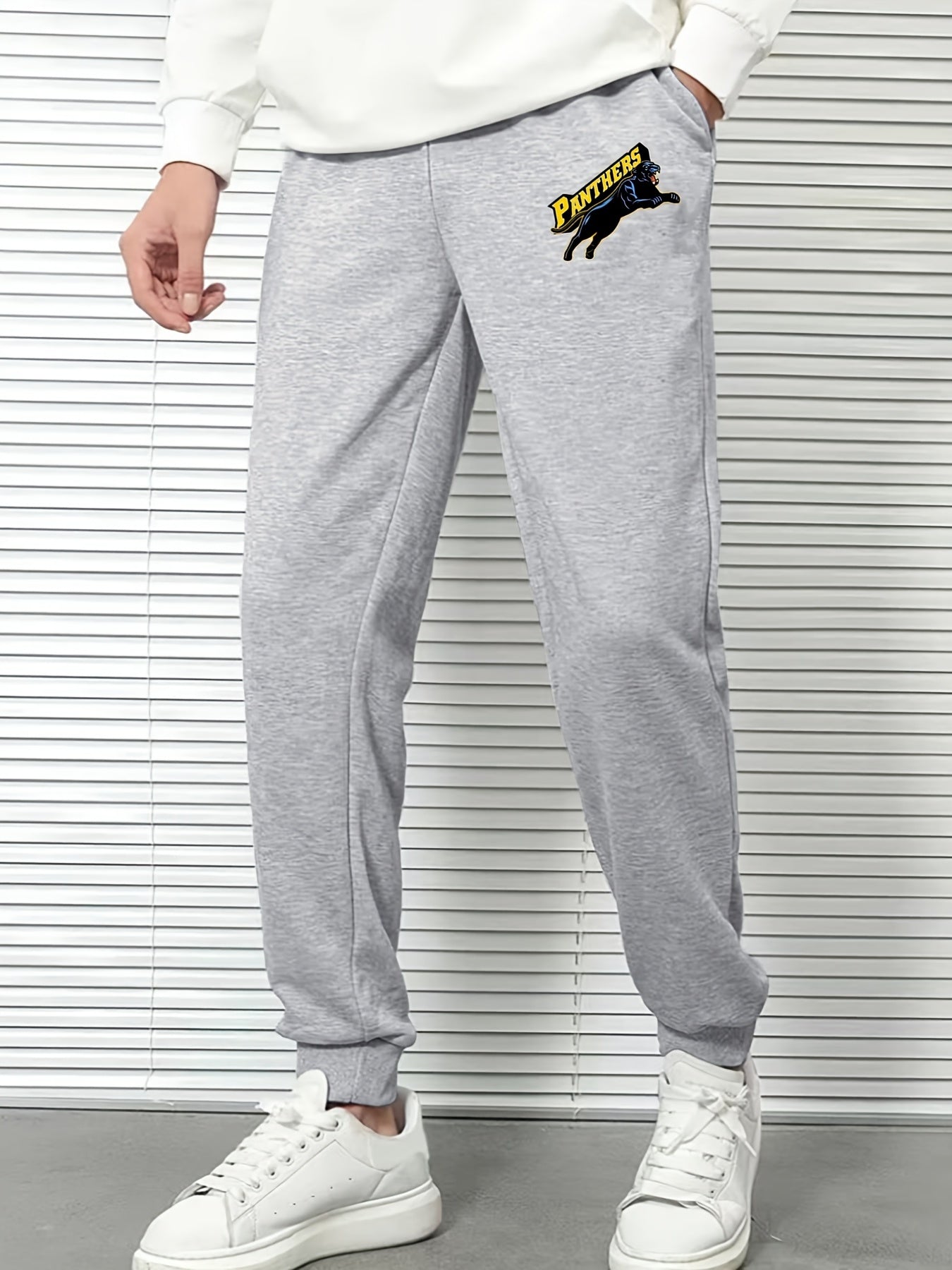 Men's Graphic Print Drawstring Sweatpants