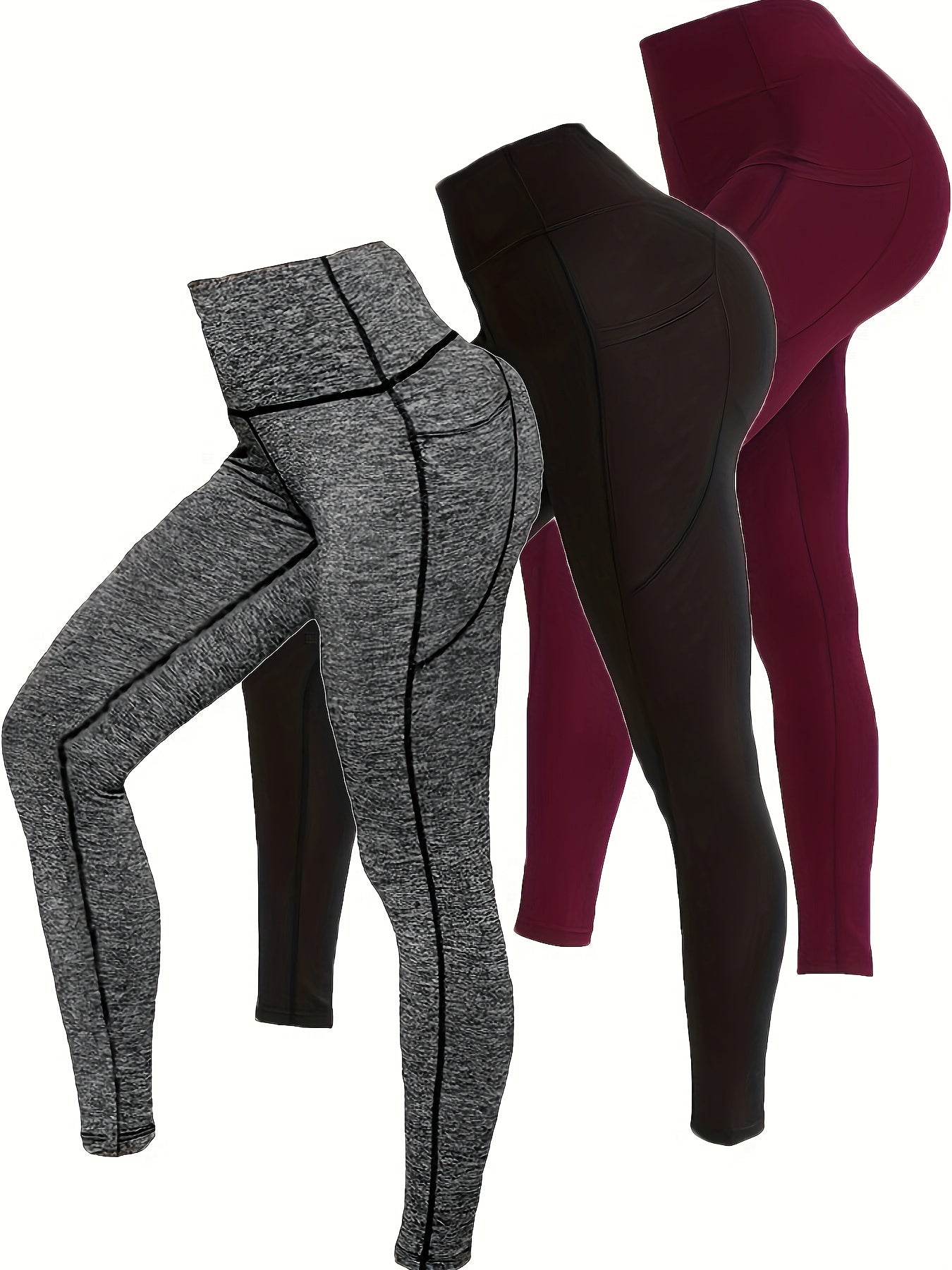 High Waist Stretchy Sports Tight Pants Yoga Leggings
