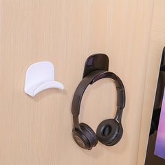 Halter Headphone Hook Curved Adhesive Hanging Holder