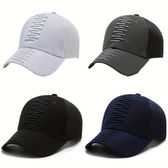 Adjustable Mesh Baseball Cap Outdoor Sun Visor