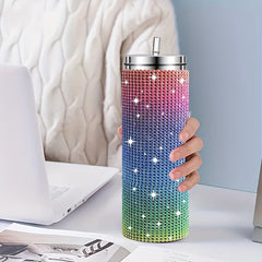 20oz Stainless Steel Tumbler Sparkle Water Cup