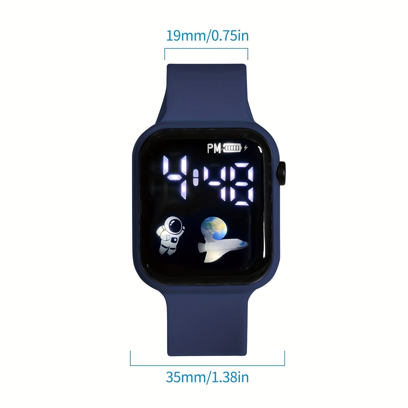 Boys 12-18 LED Bubble Spaceman Watch