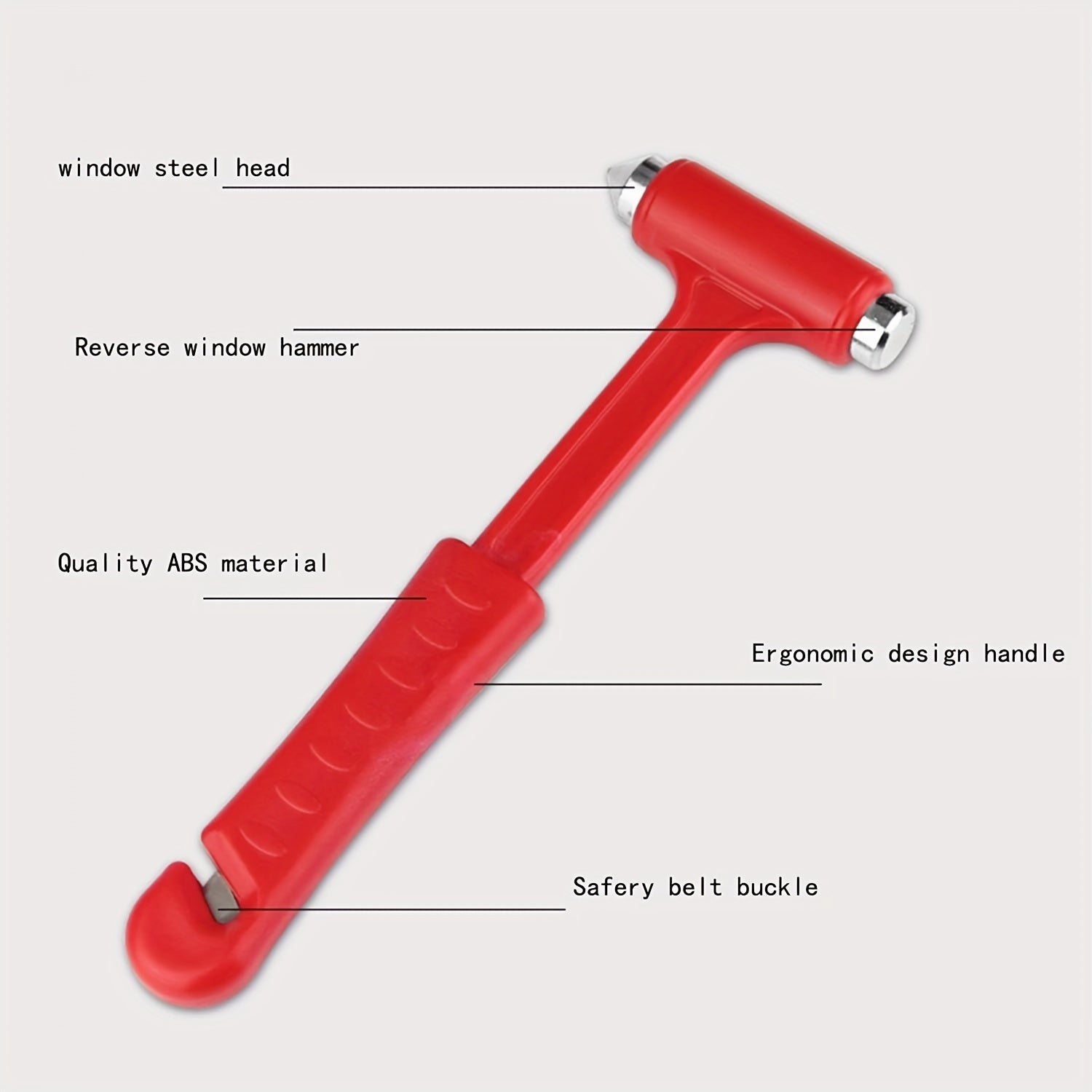 Car Window Breaker Seat Belt Cutter Tool