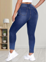 High Rise Stretch Skinny Jeans