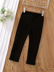 Toddler Girls Skinny Jeans Stretchy Tight Trousers Slim Fit Kids Clothes