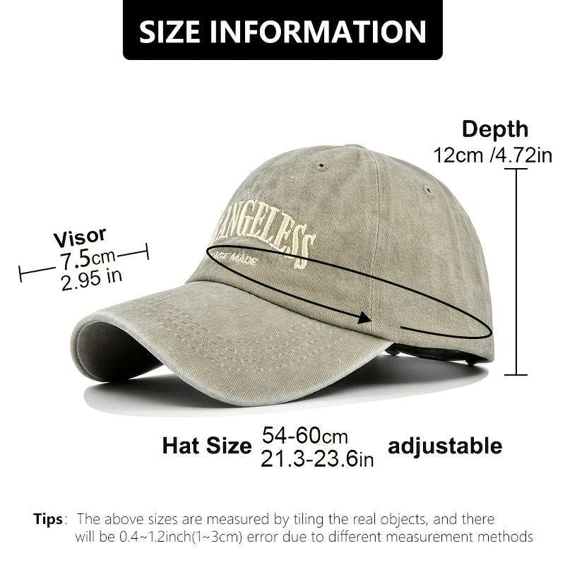 Sun Protection Embroidered Baseball Cap