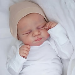 Handcrafted Reborn Youngsters Doll with 3D Painted Skin & Soft Vinyl Limbs