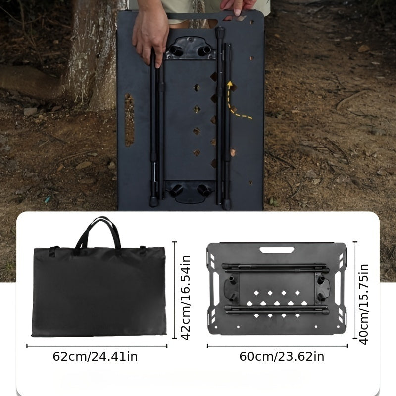 Portable Camping Table with Adjustable Legs