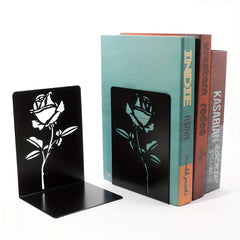 Rose Bookshelf Desktop Bookstand Light Office Student Desktop Book Stationery