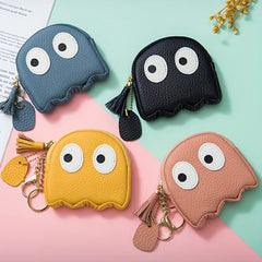 Ghost Zipper Coin Purse Mini Storage Bag For Kids