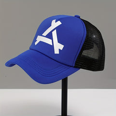 Geometric A Printed Trucker Hat Lightweight Mesh Baseball Cap Unisex