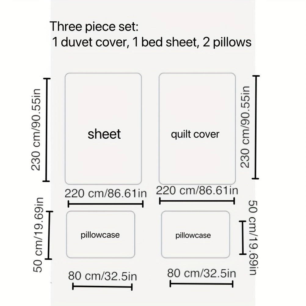 Disposable Non-woven Sheet Quilt Cover Pillowcase Set