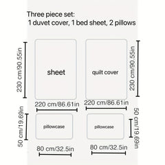 Disposable Non-woven Sheet Quilt Cover Pillowcase Set