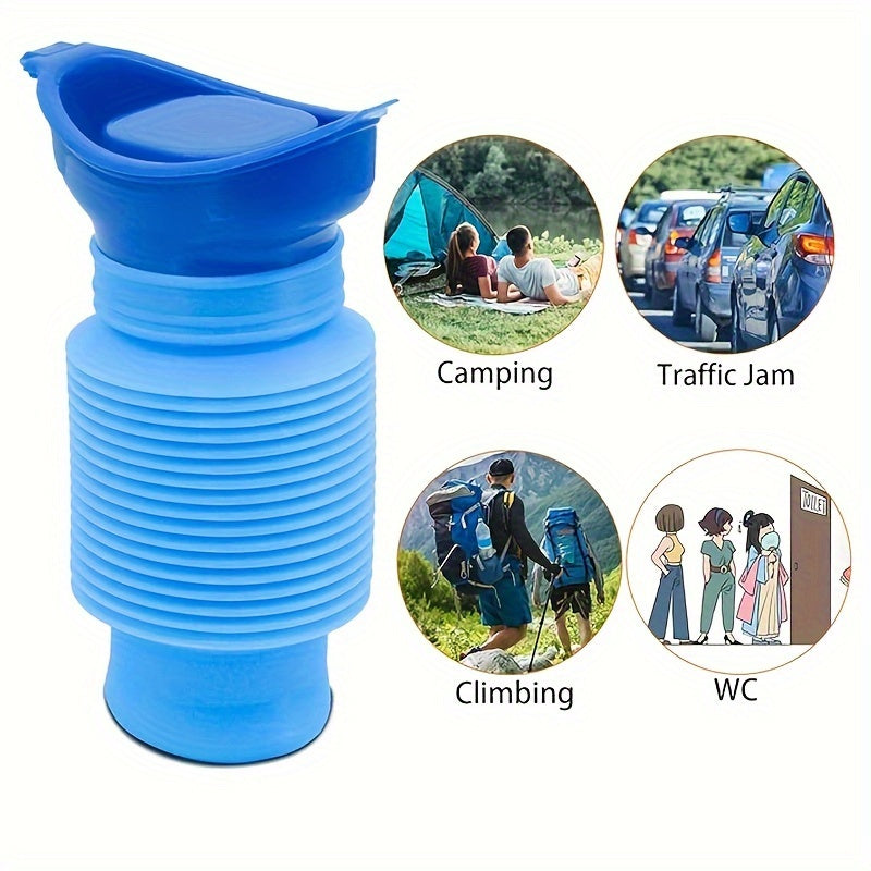 Portable Urinal 750ml for Outdoor Camping & Travel Soft Toilet Urination Device