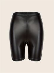 Solid Slim Shorts Sexy Summer High Stretch Street Wear Shorts