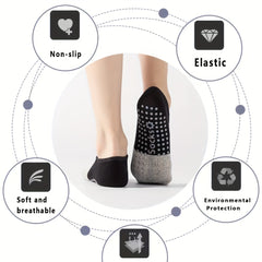 Cartoon Cat Print Ankle Socks for Women