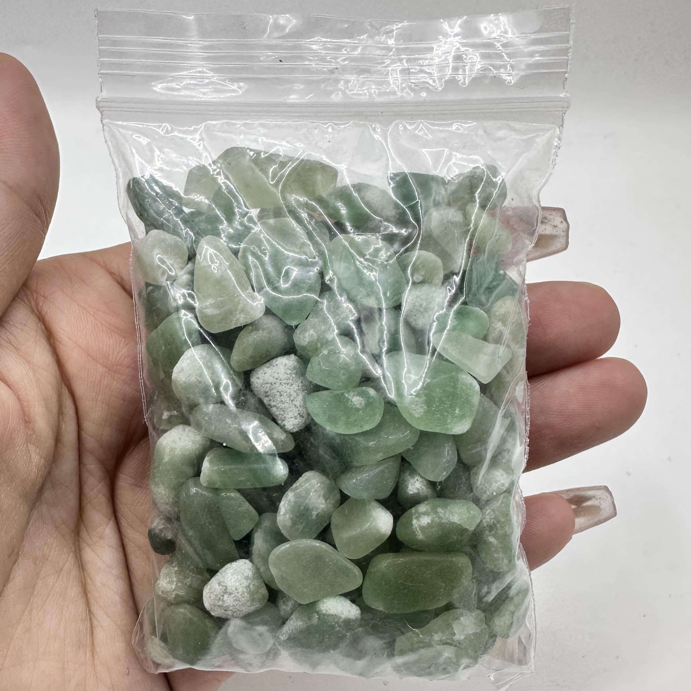 Natural Crystal Chips 50g 100g Green Aventurine Red Jasper Sodalite