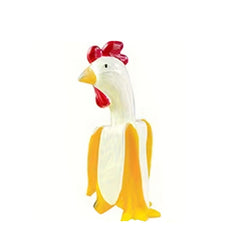 Banana Duck Statue Resin Decoration for Home Garden Office Outdoor