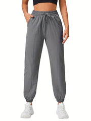 Quick Dry Casual Sweatpants Jogger Running Pants Women's Athleisure