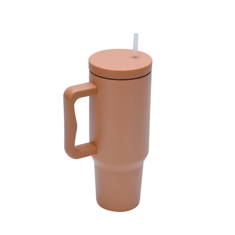 40oz Stainless Steel Tumbler With Lid - Portable Thermal Water Bottle
