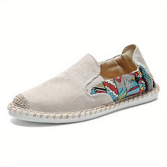 Men's Slip-On Espadrilles Loafers Comfortable Walking Shoes