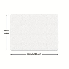 MERRY CHRISTMAS Kitchen Rug Flannel Living Room Carpet Mat