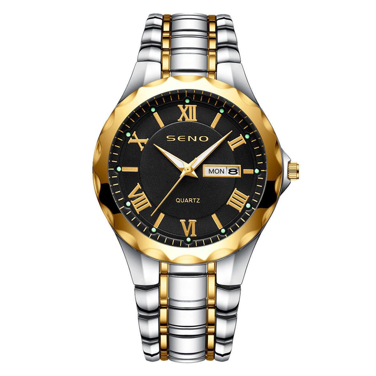 Men's Classic Pointer Scale Quartz Watch