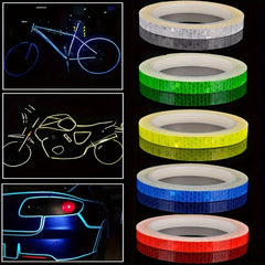 2pcs Reflective Wheel Stickers for Bikes Motorcycles