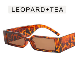 Retro Punk Square Frame Men's Sunglasses UV400