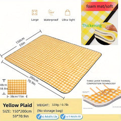 Waterproof Sandproof Mat Cartoon Animals - Outdoor Beach Camping Hiking