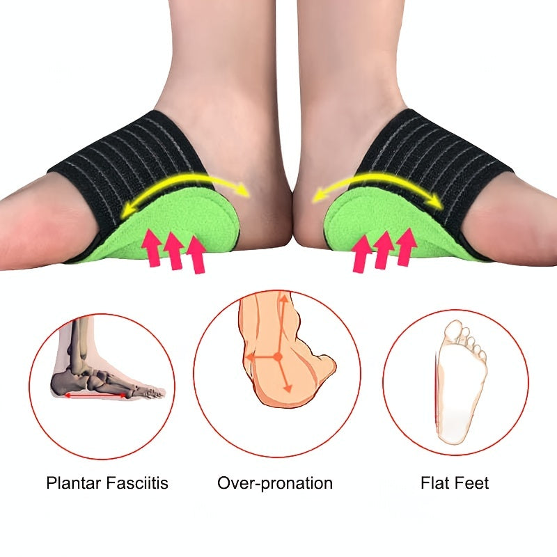 Arch Support Sleeves Cushioned Compression Men's 5-10