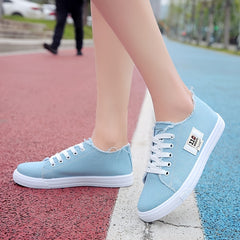 Classic Canvas Low Top Sneakers Women's Footwear
