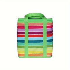 Portable Insulated Lunch Bag Waterproof Aluminum Foil Thickened Cooler Bag