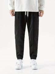 Men's Loose Fit Drawstring Joggers for Fitness Cycling