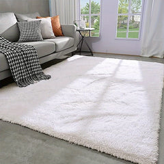 Plush Shaggy Rug for Living Room Bedroom Soft Fluffy Throw Carpet