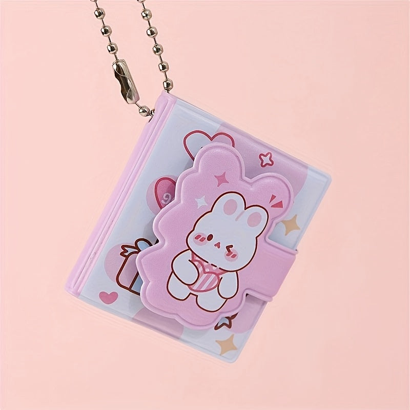 2pcs Cartoon Mini Handy Shorthand Notebook Set: DIY Writing Student Stationery