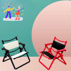 Mini Outdoor Chair Dollhouse Toy Beach Chair Scene Accessory